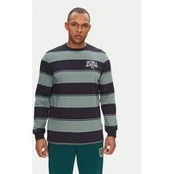 Puma Džemperis Class Striped 684647 Žalia Regular Fit