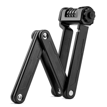 Rockbros LFCXR0085 Folding Bike Lock with Combination - Juodas