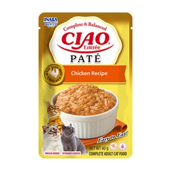 CIAO Pate konservai katėms su vištiena,40g