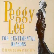 CD Peggy Lee - For Sentimental Reasons
