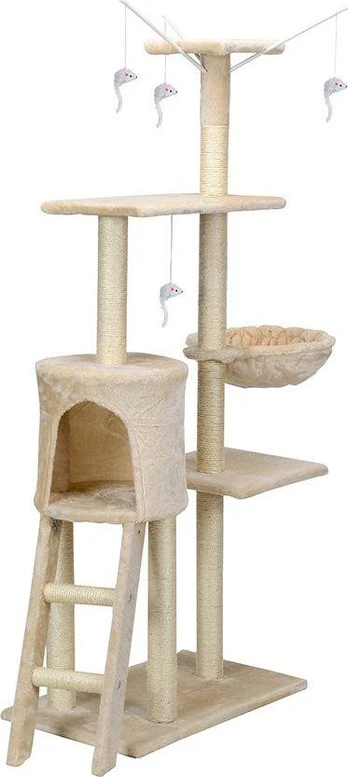 Funfit Cat Scratching Post XL su žaislais (1610)