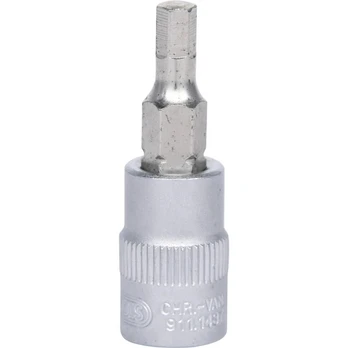 Šešiakampis antgalio lizdas 1/4" 4mm, KS Tools