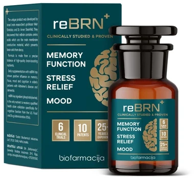 BIOFARMACIJA Rebrn+ kapsulės N60