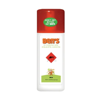 Ben‘s repelentas su citrinkvapių eukaliptų aliejumi 100ml