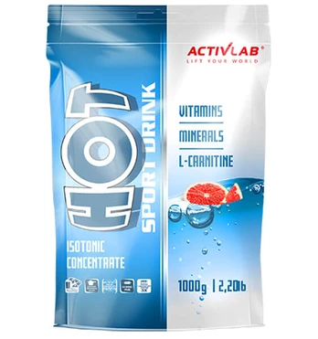 ActivLab HOT Sport Drink, Apelsinas, 1000 g