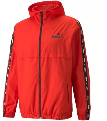 Puma ESS+TAPE Windbreaker Men's Jacket Red 847477 11