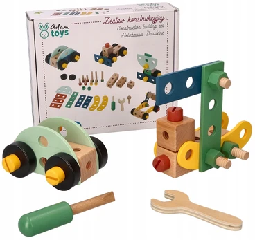 Medinis konstruktorius Adam Toys, 40 vnt.