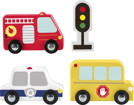 Fisher Price Wood Small Vehicles Pack