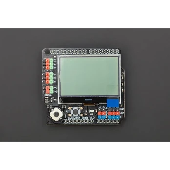 DFRobot LCD12864 Arduino priedėlis su ekranu