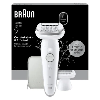 Braun - Silk·épil 9 Wet & Dry Epilator - Silver