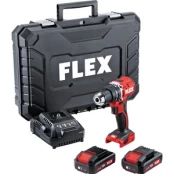 Akumuliatorinis smūginis gręžtuvas FLEX 519057, 18 V, 2500 mAh kaina