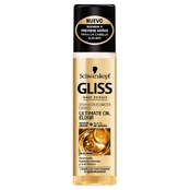 Schwarzkopf Gliss Ultimate Oil Eliksyras Express kondicionierius 200ml kaina