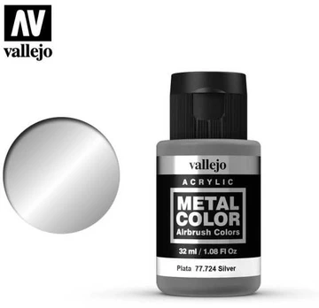 Vallejo Vallejo: 77.724 - Metalo spalva - Sidabras (32 ml)