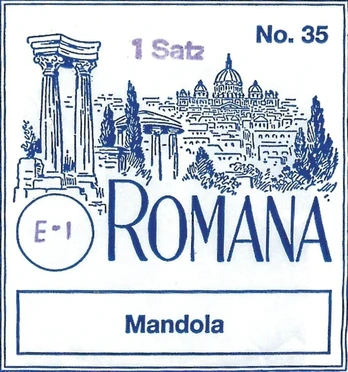 Romana mandolos stygos G 2 vnt.