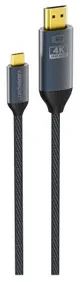 GEMBIRD PREMIUM USB-C TO HDMI CABLE 4K, 2M, Juodas