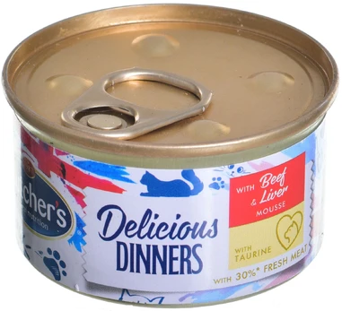 Butcher’s Delicious Dinners Cat Beef 85g
