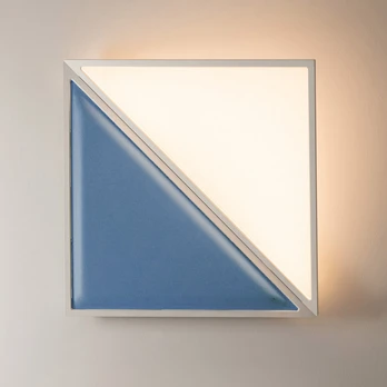 „Artemide“ „Flexia“ LED sieninis šviestuvas, mėlynas