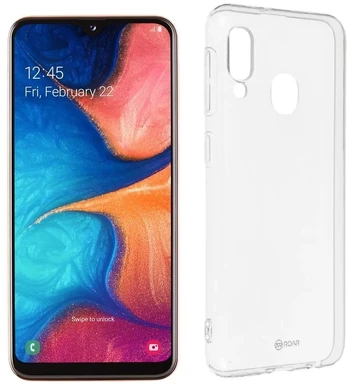 iLike Samsung Galaxy A20E (A202F) / A10E (A102F) Silikoninis dėklas, skaidrus