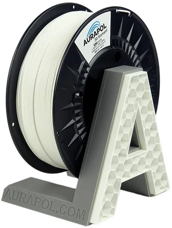 AURAPOL PLA plastika 1.75mm 1kg - Balta