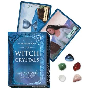 Witch Crystals Casting Stones for Divination and Magic rinkinys
