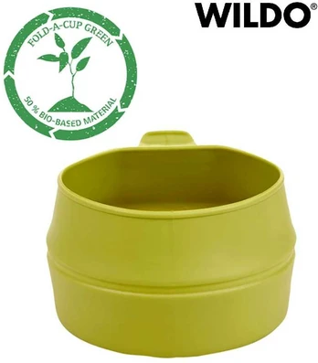 Švediškas sulankstomas puodukas WILDO Fold-a-cup 200ml Lime