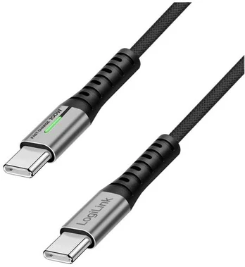 Cable | USB 3.2 Gen 2x2 | USB C plug,both sides | 2m | black | 20Gbps