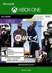EA SPORTS UFC 4 Xbox One kaina