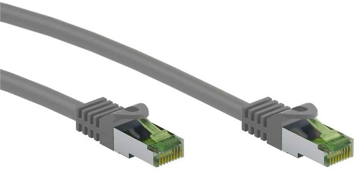 Goobay Kabelis LAN Patchcord CAT 8.1 GHMT S/FTP pilkas 0,5m