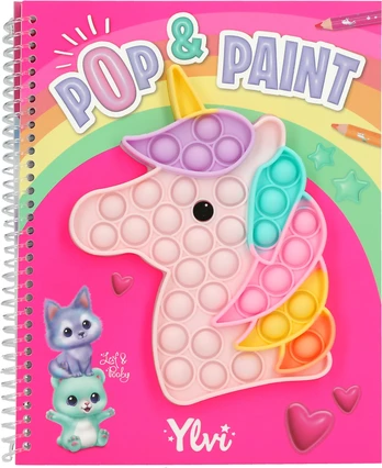 Ylvi - Pop & Paint colouring book (0413755)