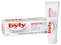 Moteriškas dezodorantas Byly Sensitive Silk, 25 ml kaina