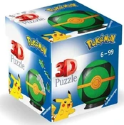 Ravensburger Dėlionė 3D Kula: Pokemon Repeat Ball kaina