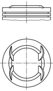 Stūmoklis MAHLE 011 PI 00111 000