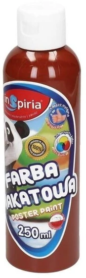 Inspiria Plakatiniai Dažai 250 ml – Ruda