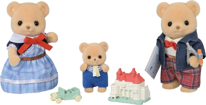 Sylvanian Families - Biscuit Bear Family (5851)