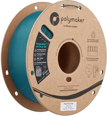 Polymaker HT-PLA-GF 1.75mm 1kg - Power Tool Teal