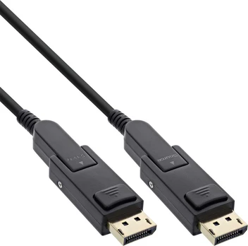 „InLine® DisplayPort 1.4 AOC“ kabelis, 8K4K, nuimama „DisplayPort“ jungtis, 30 m