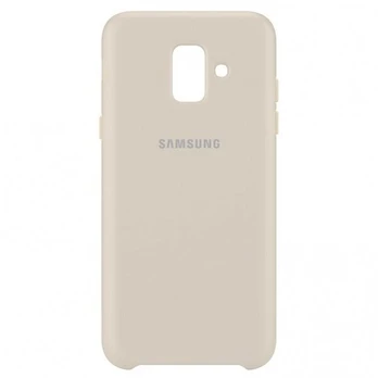 Samsung A6 2018 A600 dvisluoksnis dėklas, auksinis