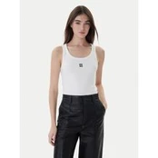 Hugo Marškinėliai Datamia 50514489 Balta Slim Fit