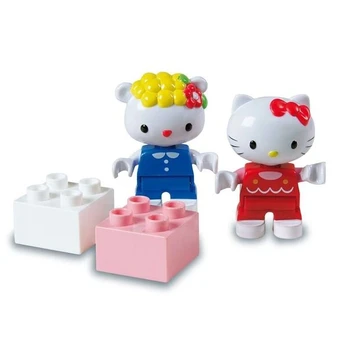 Kaladėlių rinkinys Hello Kitty Unico Plus art.8660, 4 vnt.