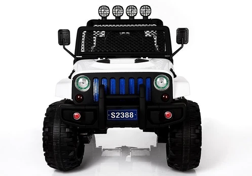 Akumuliatorinė mašina Lean Toys S2388 Jeep, balta