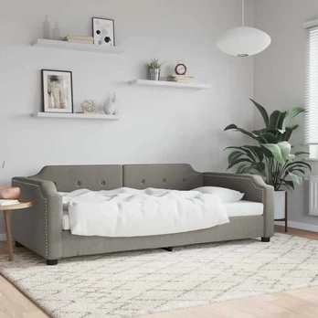 Sofa, taupe spalvos, 90x200cm, audinys