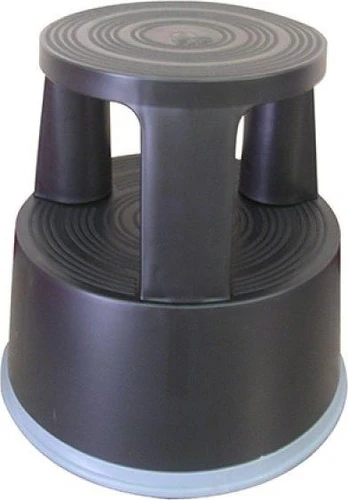 Q-Connect biuro kėdė, mobili, plastikinė, juoda (Kf00633)
