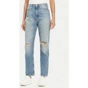 Calvin Klein Jeans Džinsai Authentic J20J225124 Mėlyna Straight Fit