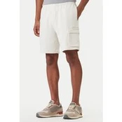 Napapijri Sportiniai šortai N-Box Logo Cargo NP0A4I59 Balta Regular Fit