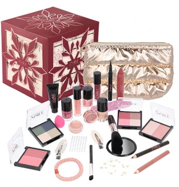ZMILE COSMETICS Advent Calendar Snow Flake Cube Cherry Red šešėliai