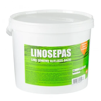 Aliejus medienai 'Linosepas', spalva - raudona, 1ltr