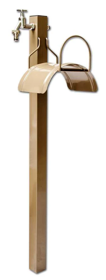 Stationary set - tap with hose hanger