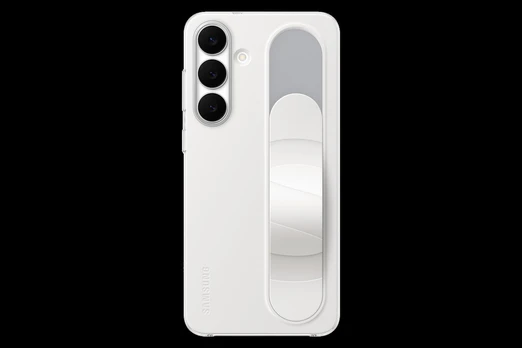 Samsung Standing Grip Cover fr Galaxy S25 FE, Baltas