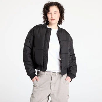 Urban Classics Ladies Puffer Blouson Black - Dydis M (TB6152-00007 Striukės)