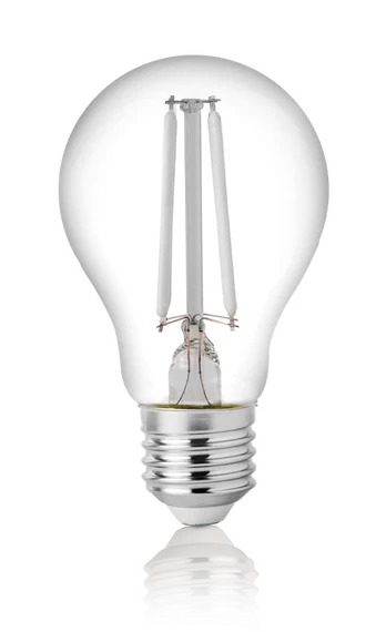 4W LED lemputė, E27, skaidri, 3000K, 335261